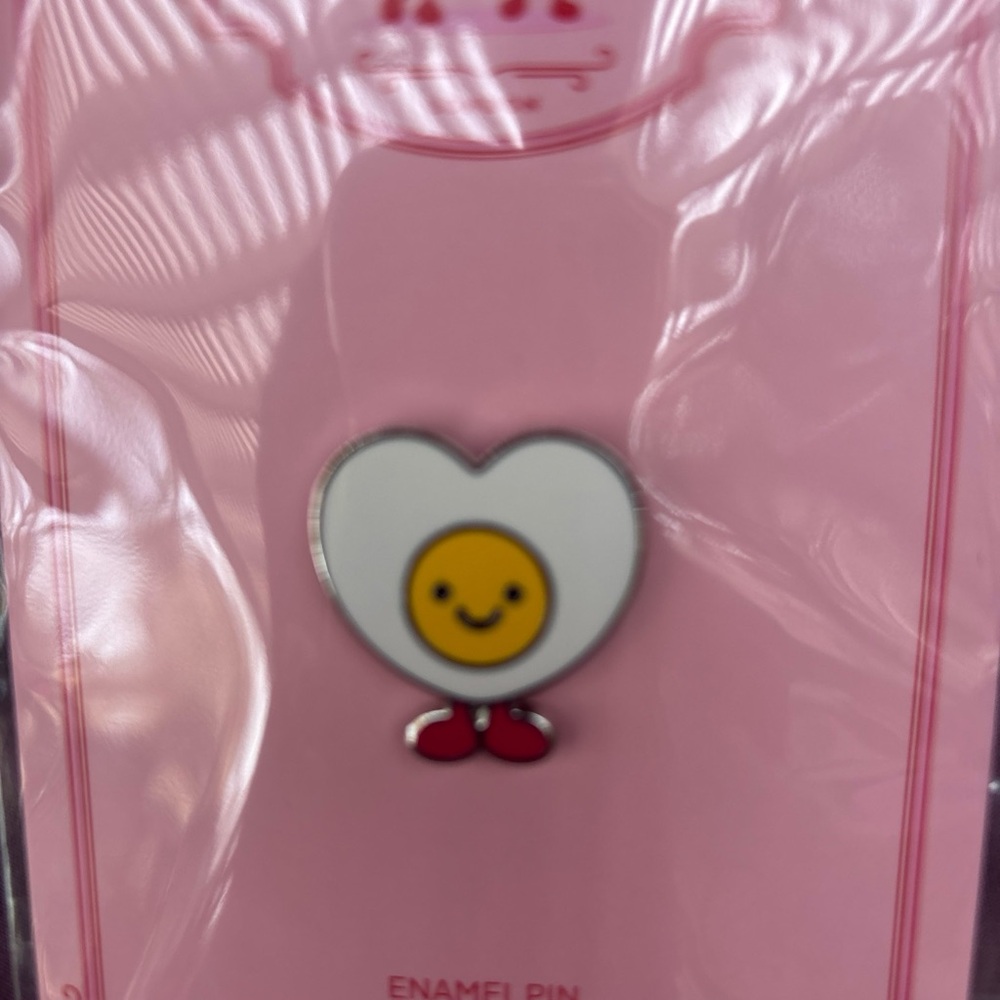 Jellycat Enamel Pin 2026 AMUSEABLES HEART EGG Authentic US seller collect perks
